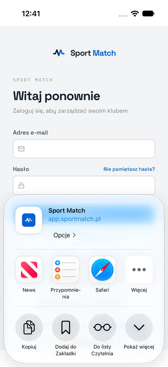 Zrzut ekranu: Dotknij Pokaż więcej.
